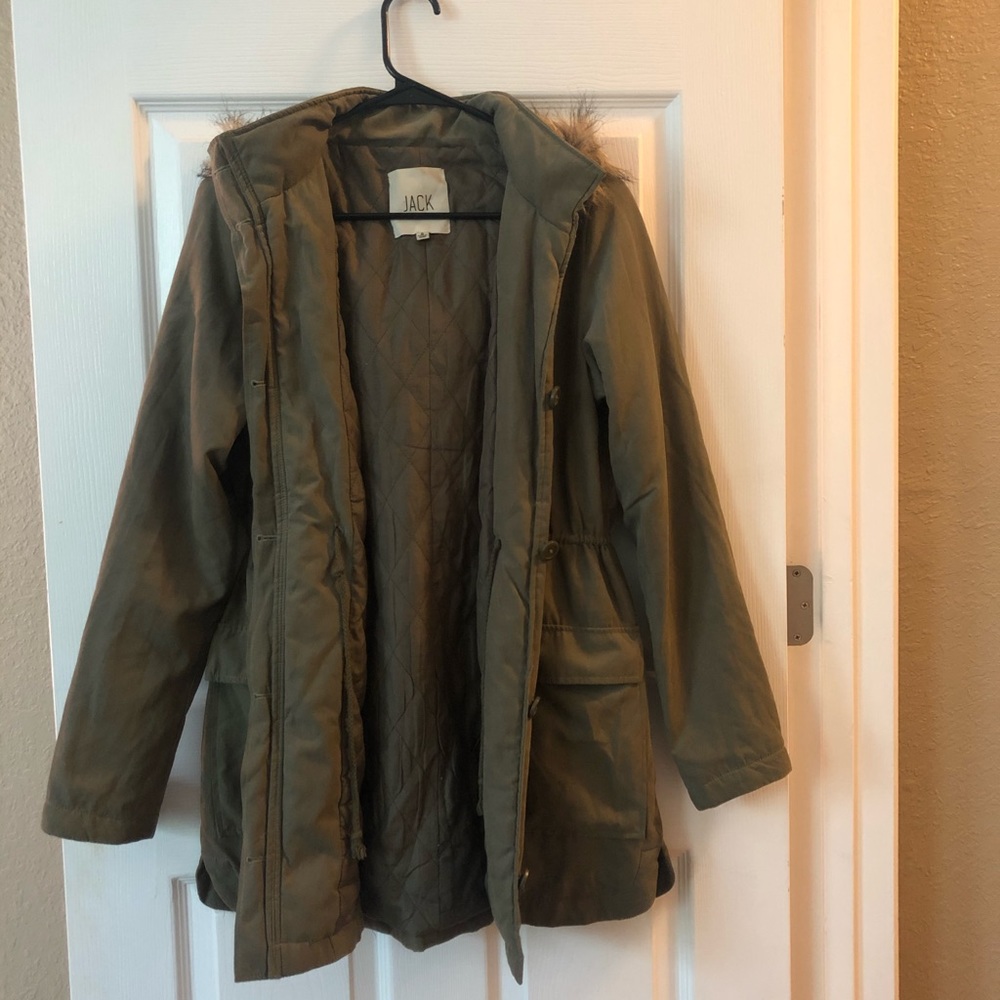 Jack by BB Dakota hooded trench